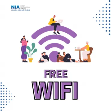 Dịch Vụ Wifi Miễn phí trong Sân Bay Nội Bài