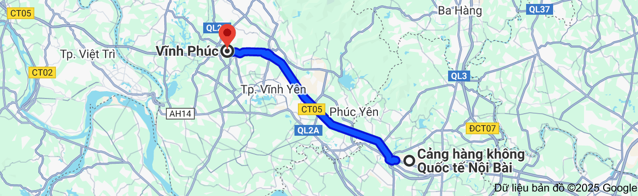 taxi nội bài vĩnh phúc